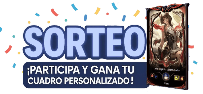 🎁 ¡Participa en el Sorteo Zethacraft y gana tu cuadro personalizado de LoL!