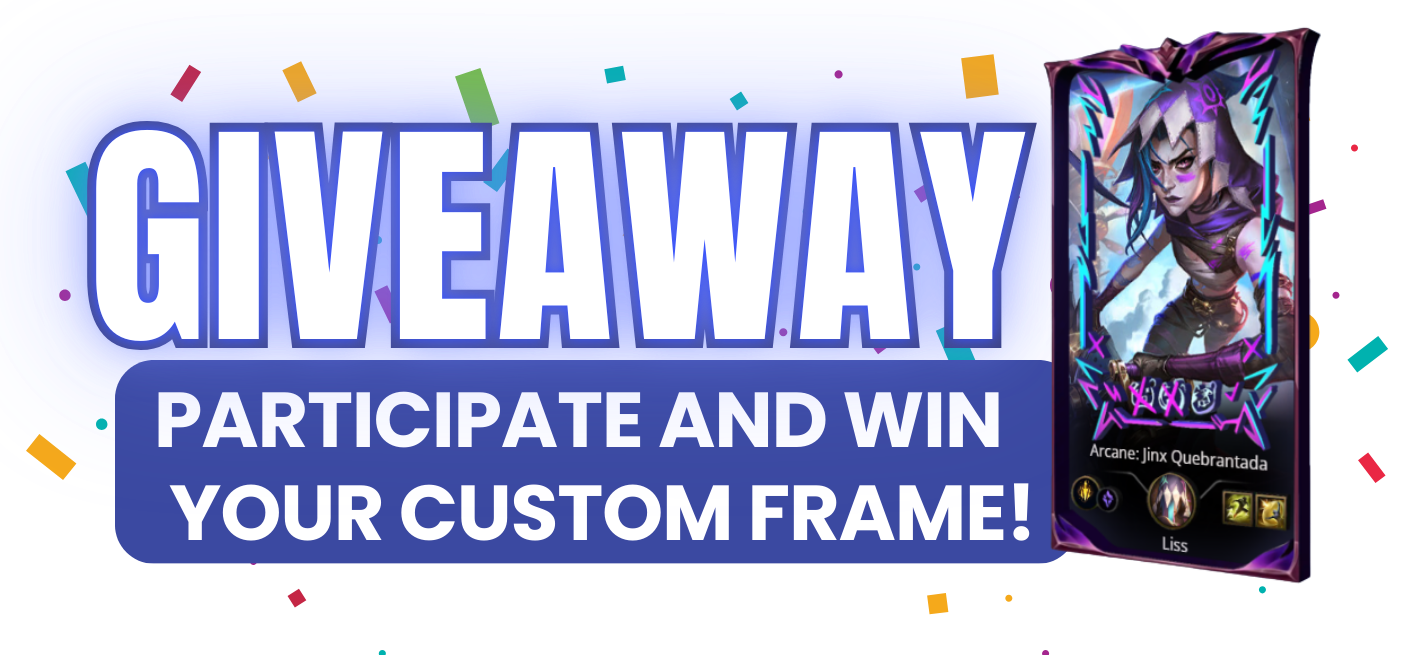 🎁 Join the Zethacraft Giveaway and Win Your Custom LoL Frame!