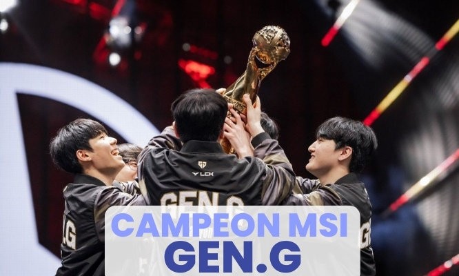 🏆 Gen.G vence a T1 y se corona campeón del MSI 2025: así fue la épica final de League of Legends