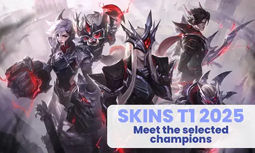 T1 World Champion 2025: this is what the team’s upcoming skins will look like