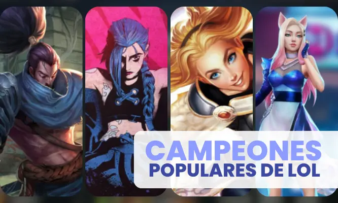 Por qué estos campeones de LoL se volvieron tan populares