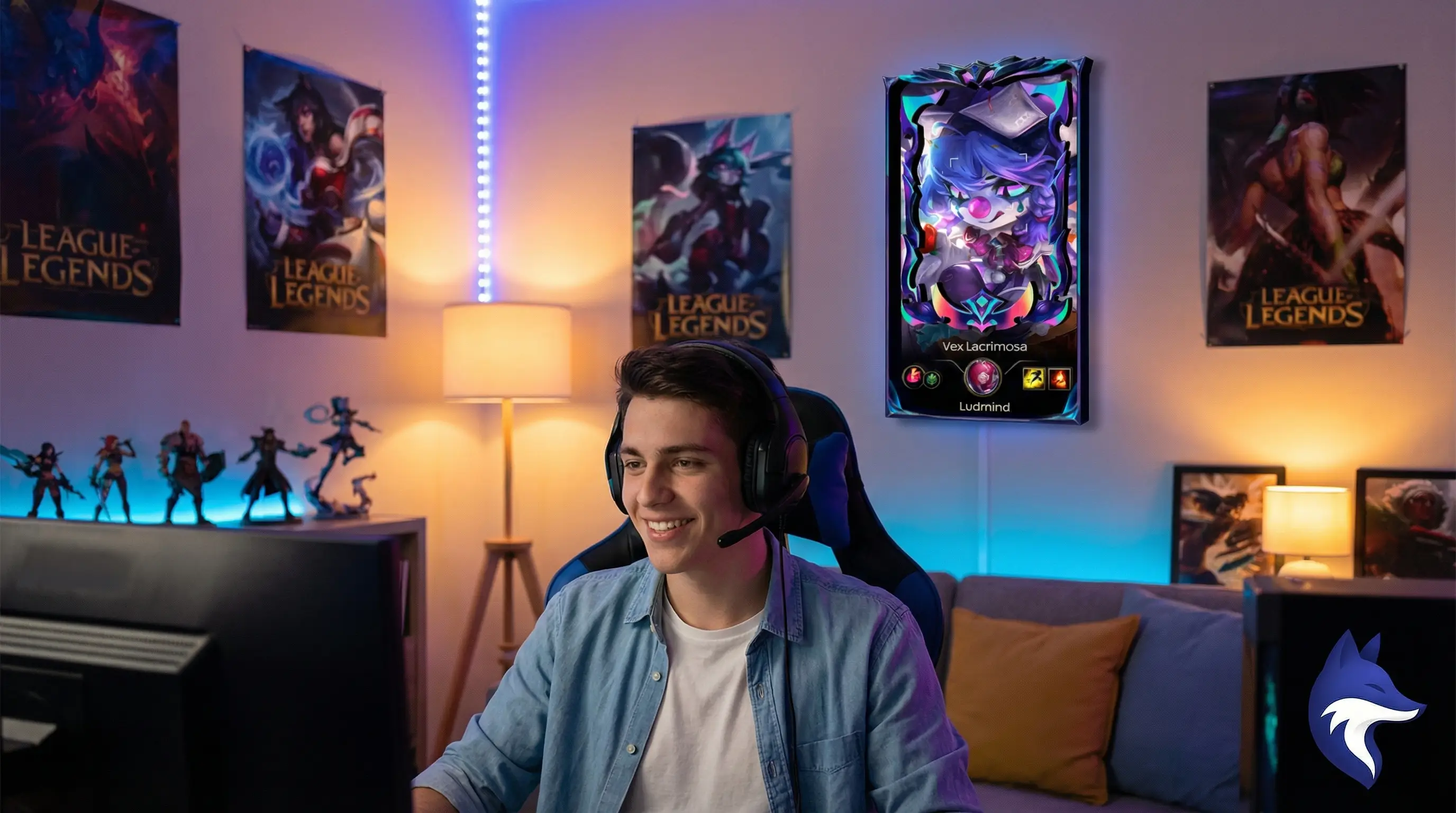 Cuadros de LoL Con Envío a tu País: Recibe tu Pantalla de Carga Personalizada directo a tu Hogar