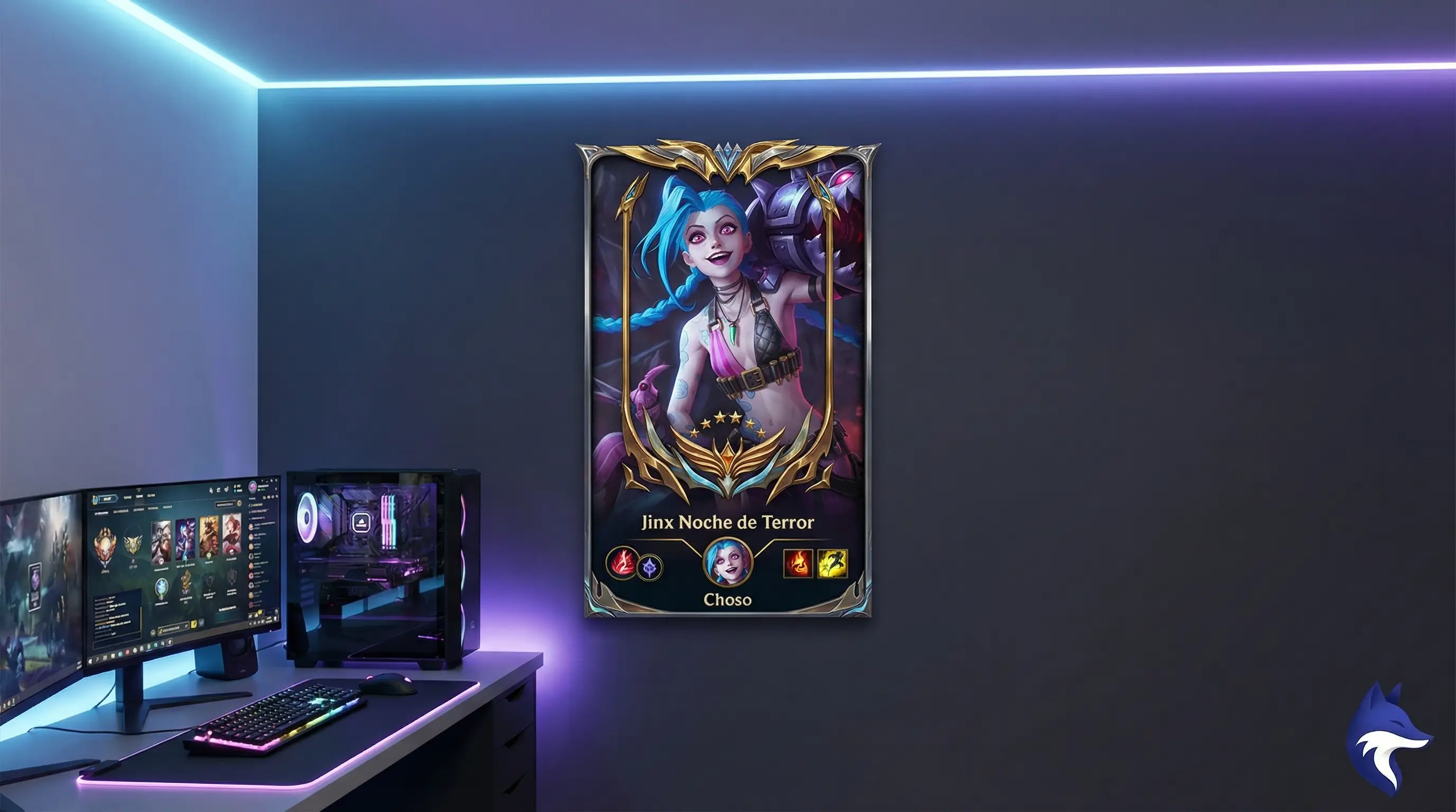 Comprar Cuadros de LoL: Inmortaliza a tu Campeón Favorito en tu Espacio Gamer