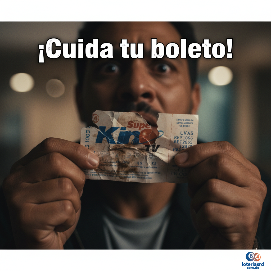 Cuidar el boleto de loter&iacute;a