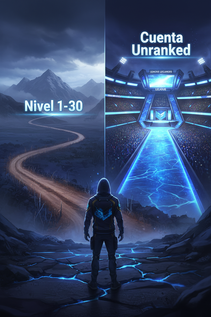 Decisión entre subir de nivel o comprar cuenta LoL