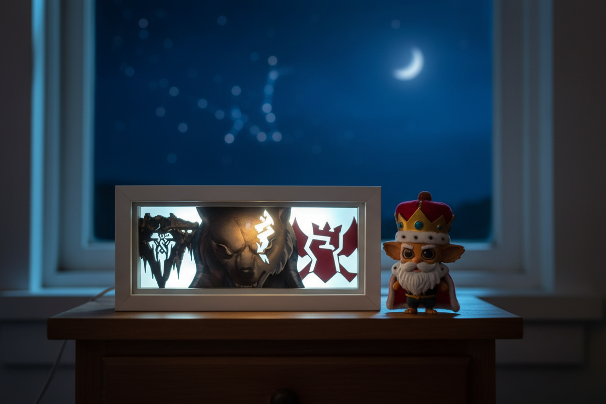 Lámpara de League of Legends como regalo de Reyes