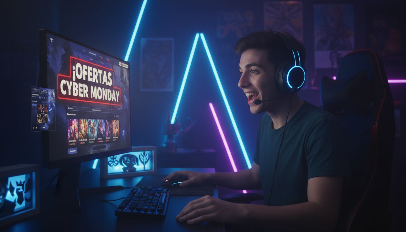 Ofertas de Cyber Monday para jugadores de LoL