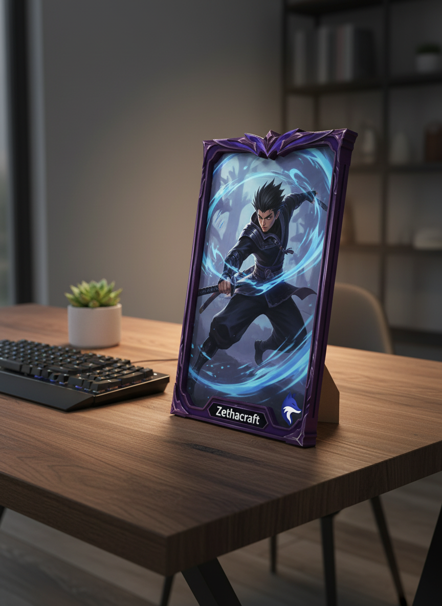 Cuadro personalizado de pantalla de carga de League of Legends