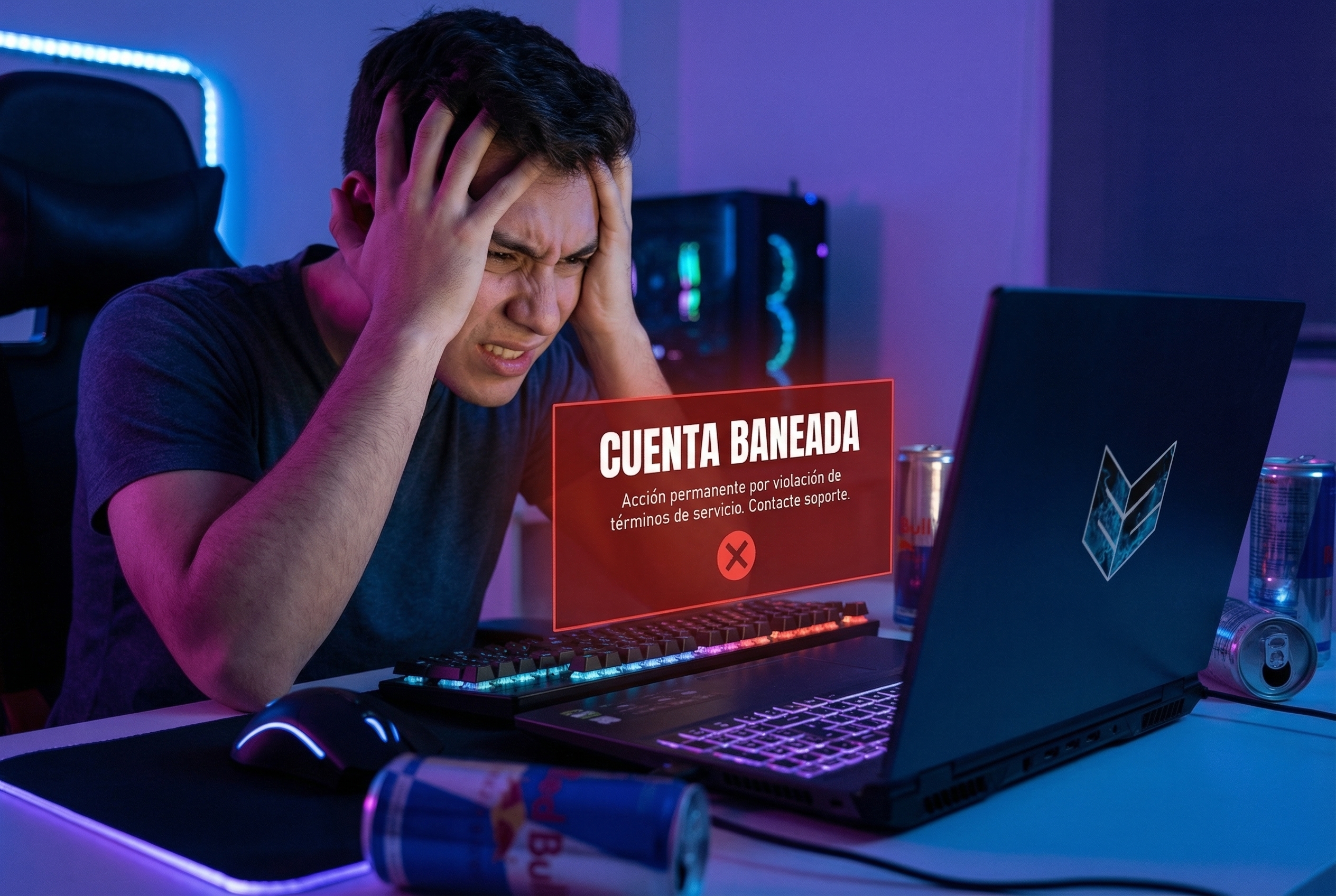 Error al comprar cuenta de LoL en un sitio no seguro