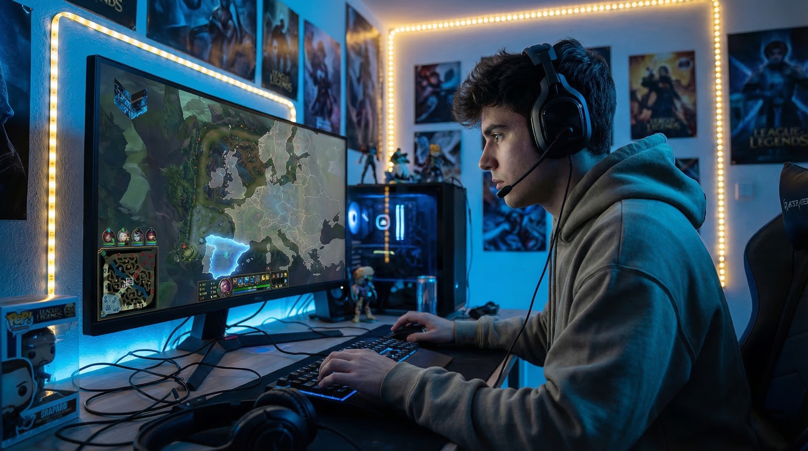 Jugador de LoL en el servidor EUW