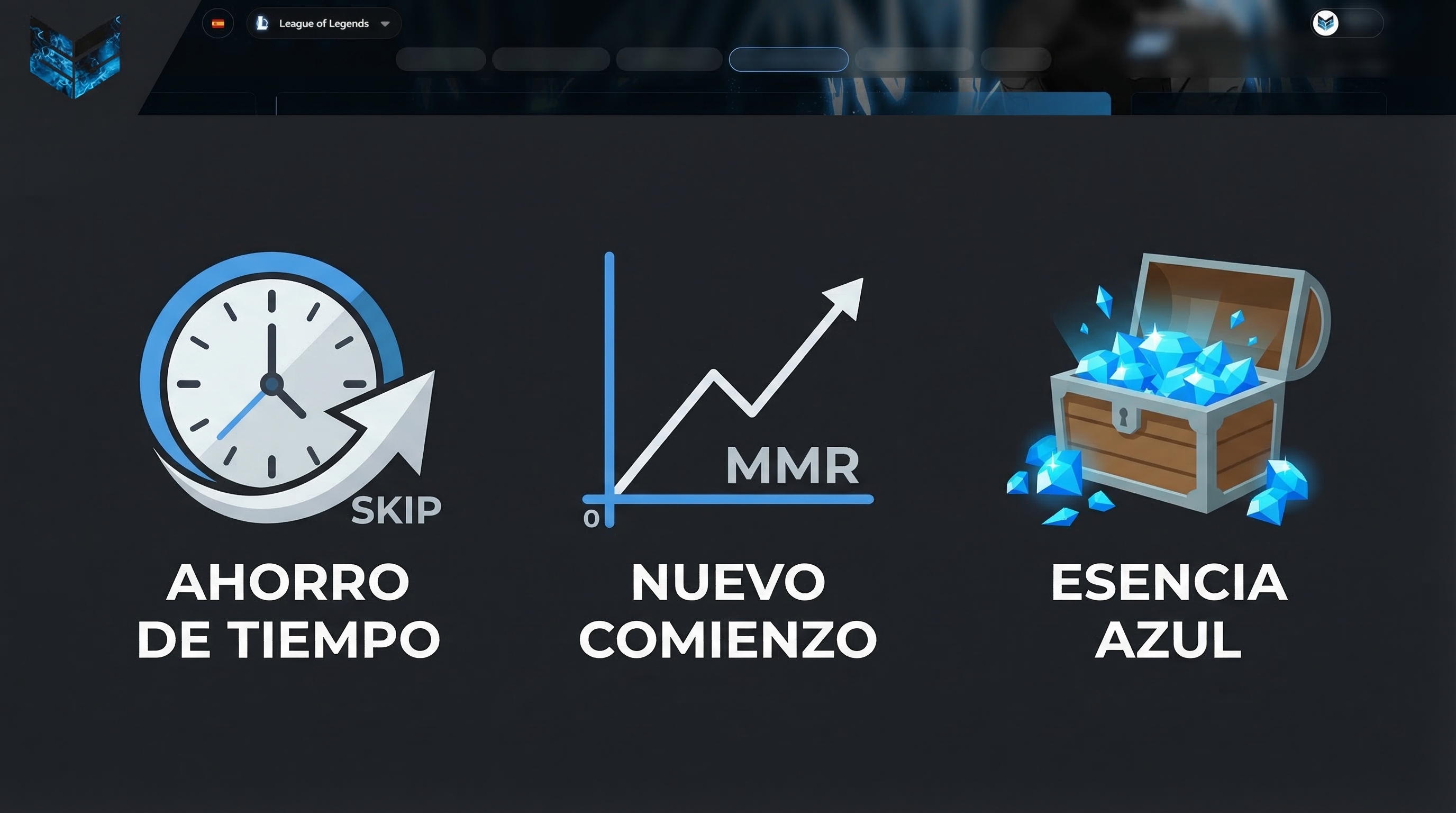 Beneficios de comprar una cuenta LoL: Ahorro de tiempo, MMR limpio y Esencia Azul