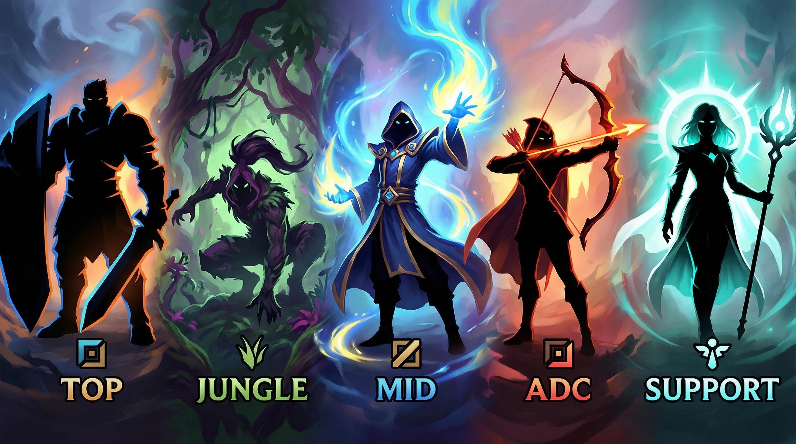 Comparativa de regalos para cada rol de LoL