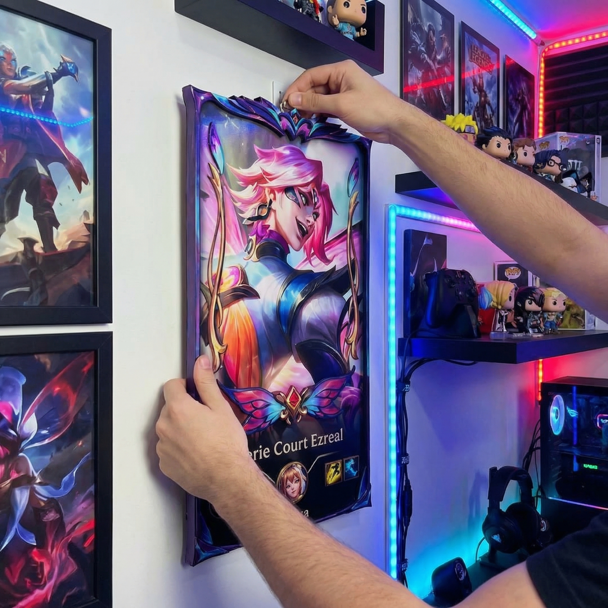 Cuadro personalizado de pantalla de carga de LoL