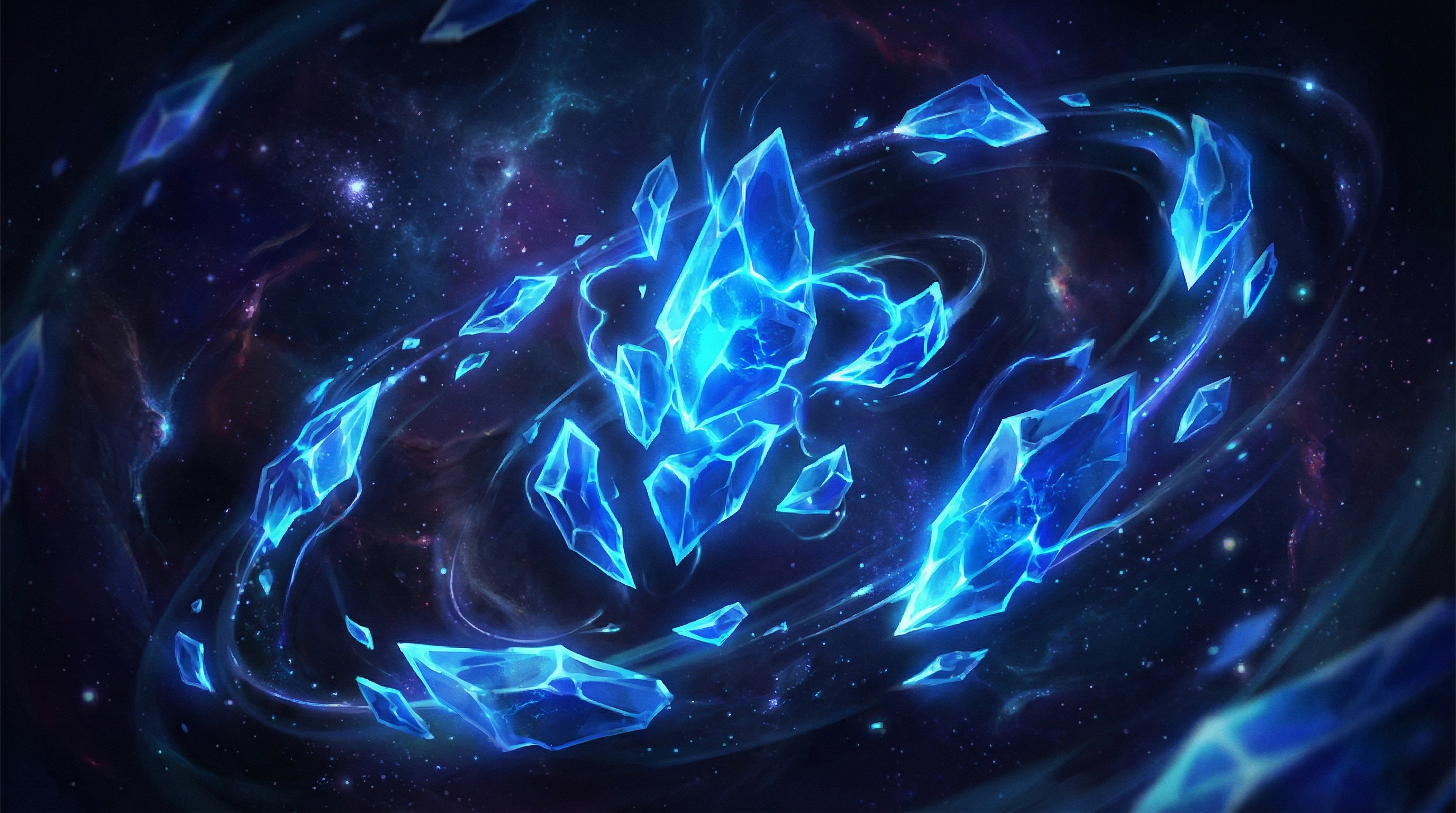 Ilustraci&oacute;n de Esencia Azul de League of Legends