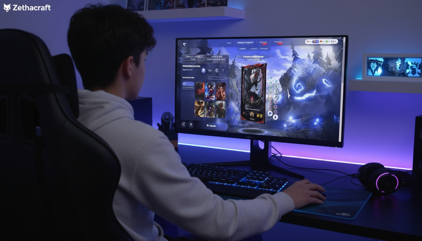 Personalización de un cuadro de League of Legends en Zethacraft