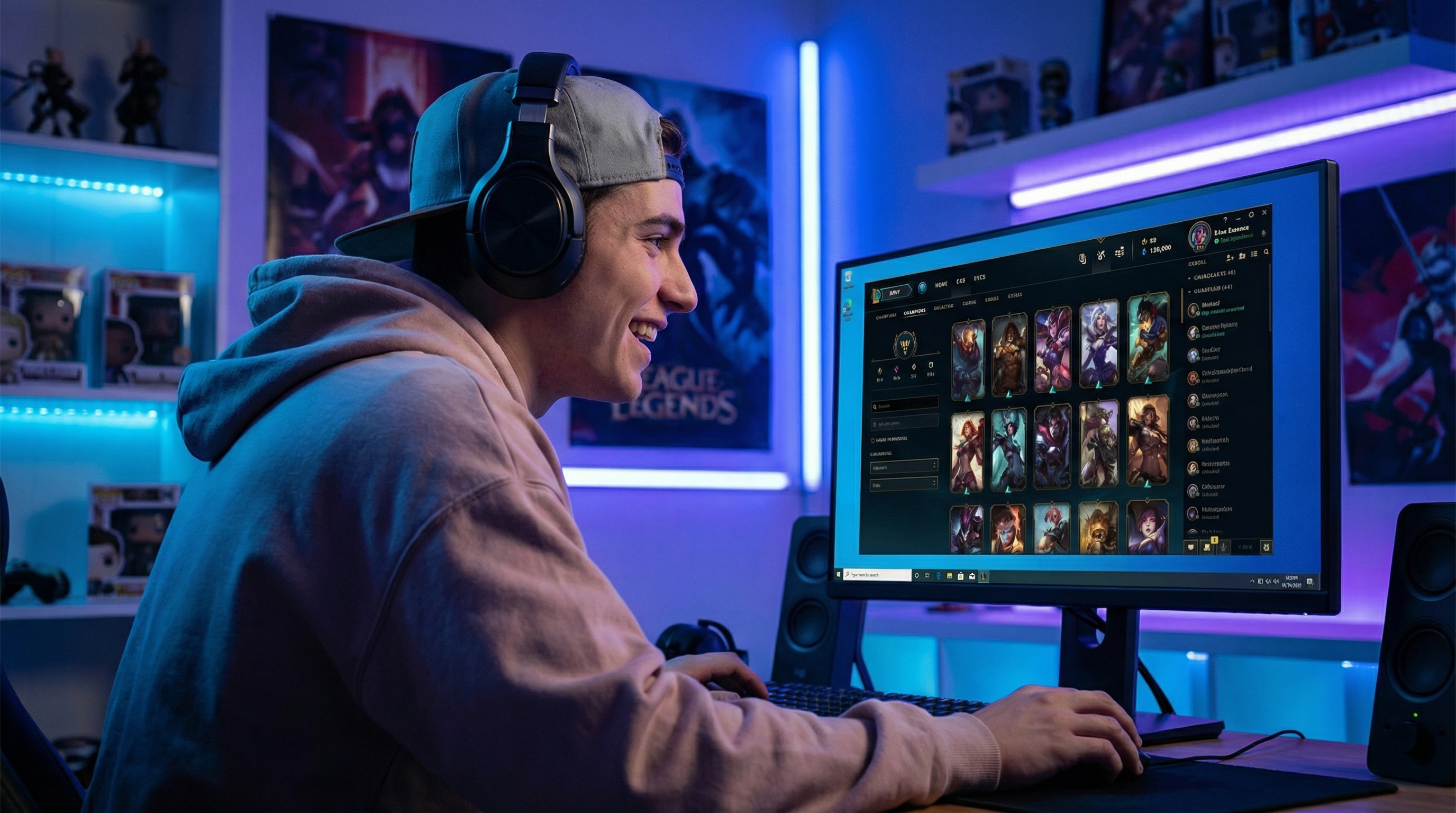 Comprar Cuentas Unranked LoL con 120.000 EA: Tu Champion Pool al Instante