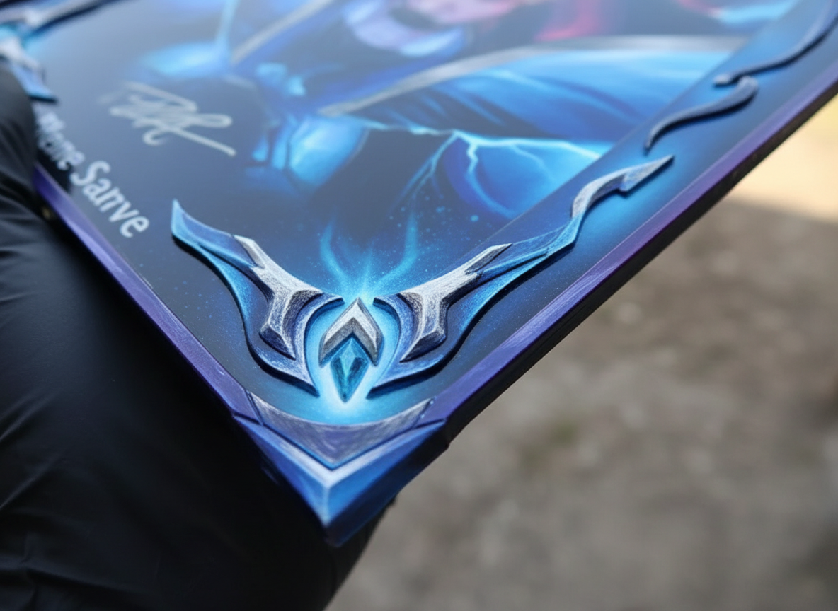 Detalle de la calidad de impresión de un cuadro Zethacraft