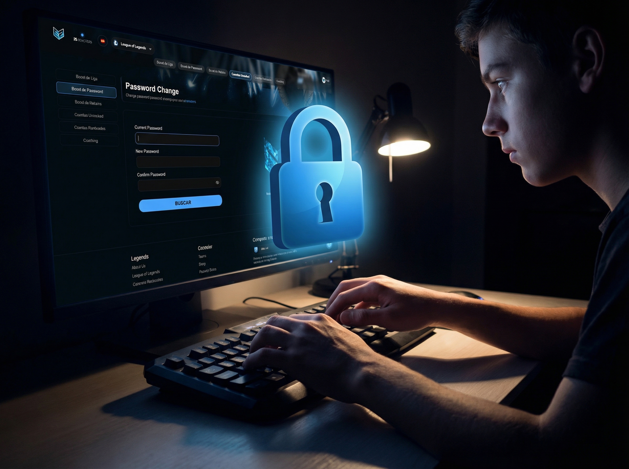 Asegurar tu nueva cuenta de LoL