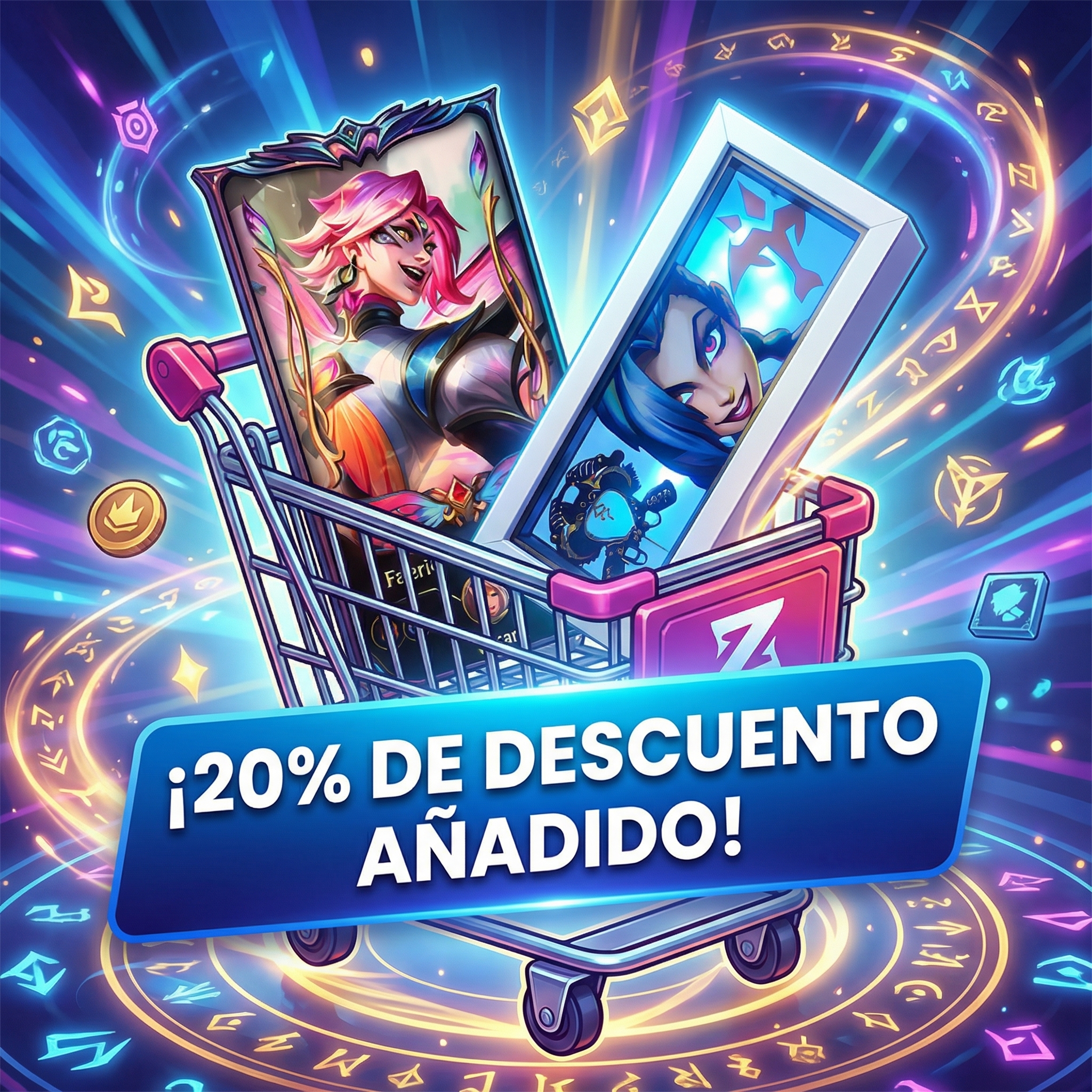 Promoción del 20% de descuento al añadir otro producto