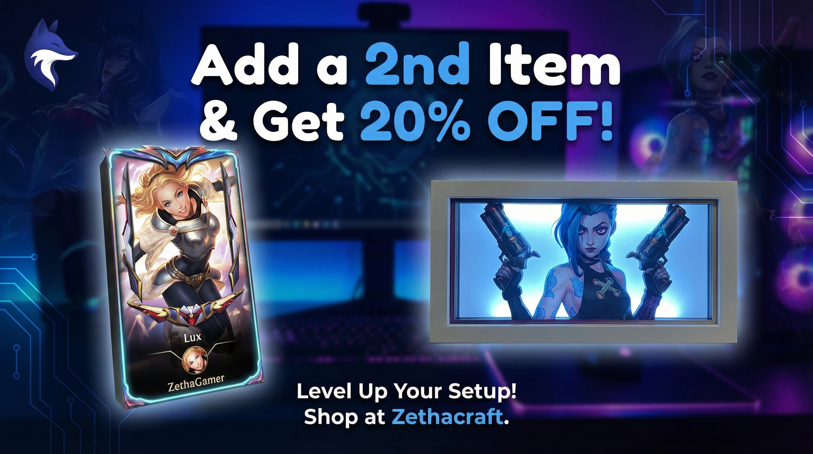 20% discount offer at Zethacraft