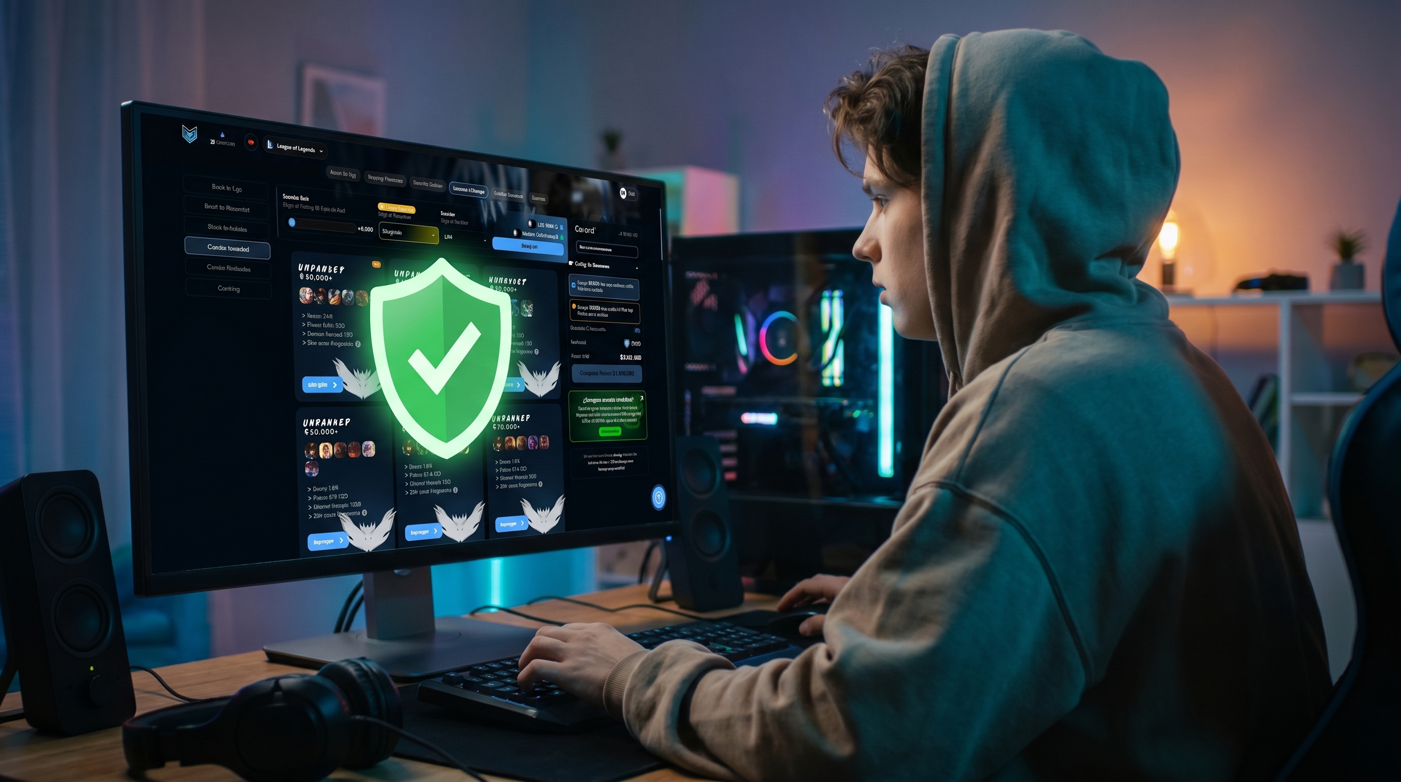 C&oacute;mo Identificar una Tienda Confiable para Comprar Cuentas de LoL