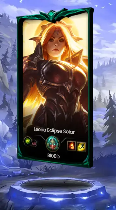 Gift League of Legends Leona Diseño Zethacraft