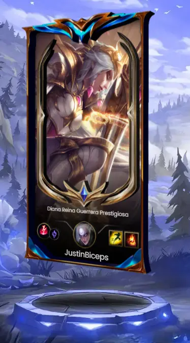 Gift League of Legends Diana Diseño Zethacraft