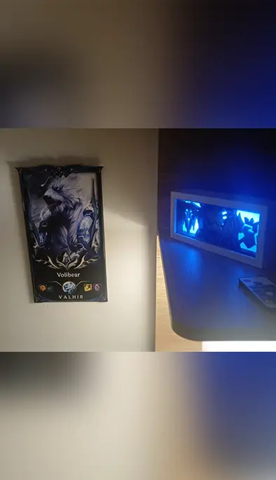 Lightbox Lampara de Volibear de League of Legends